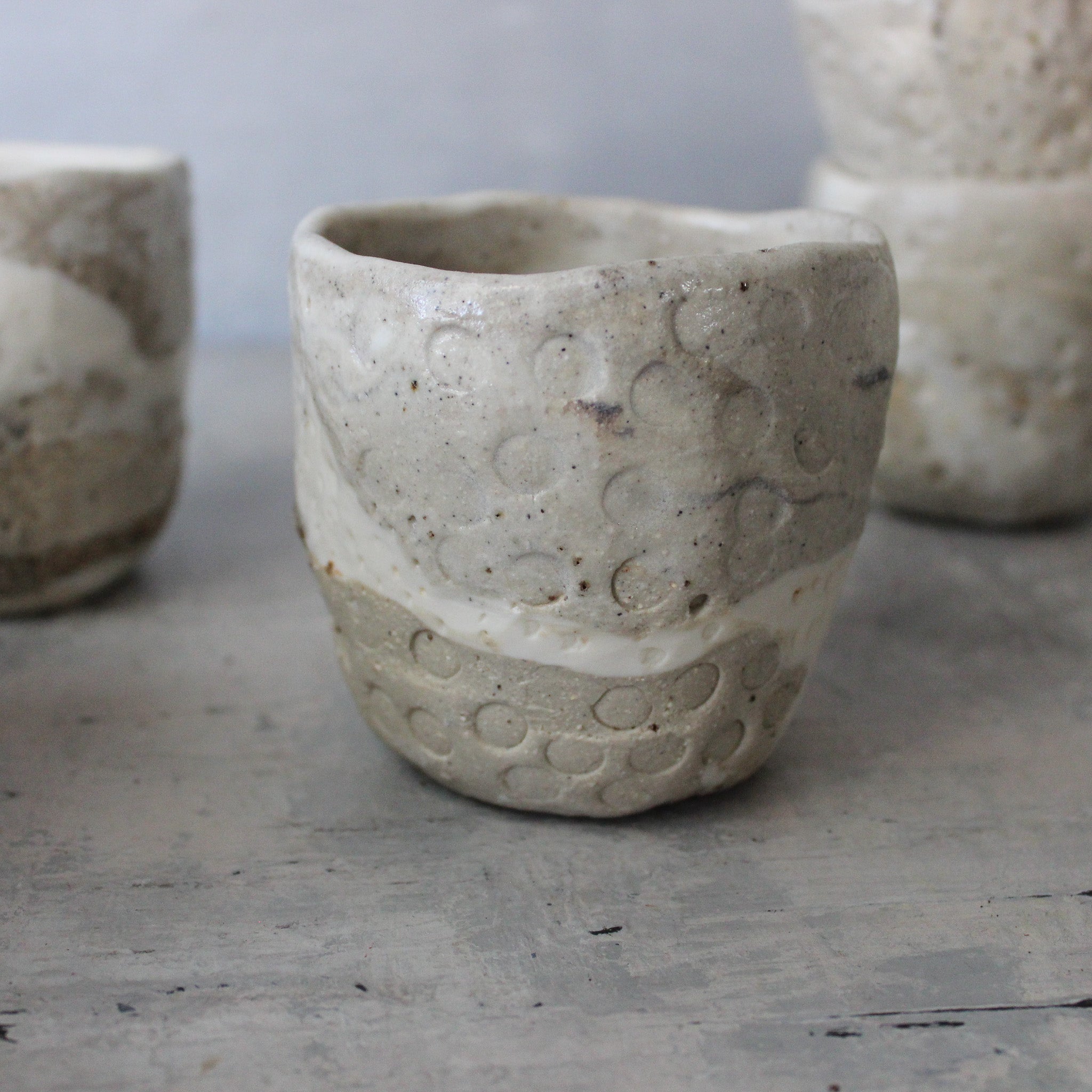 Marbled Latte Cups
