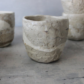 Marbled Latte Cups