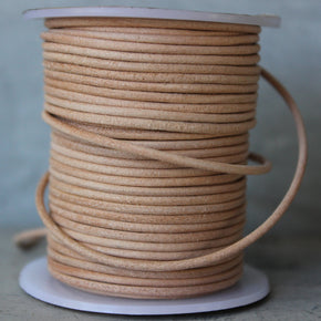 Hemptique Round Leather Cord