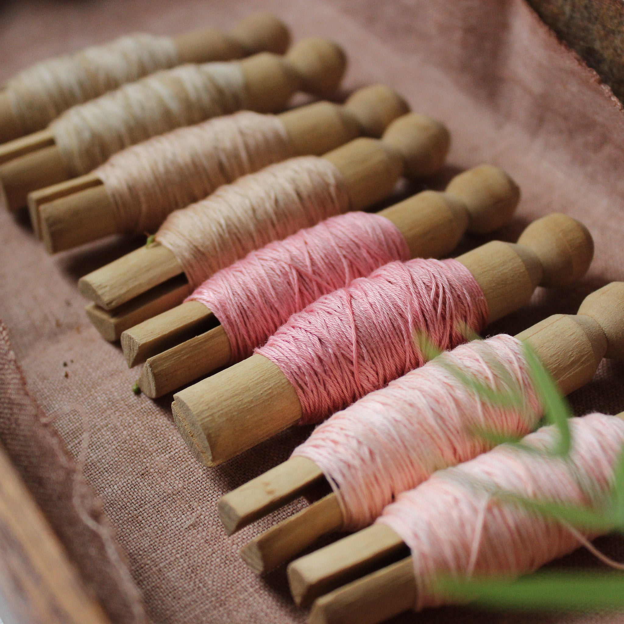 Botanical Dye Sashiko Threads
