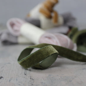 Flax & Twine Velvet Ribbon