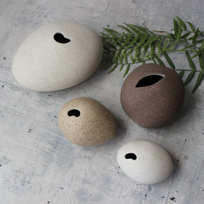 Roshi Pebble Sand Vases