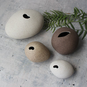 Roshi Pebble Sand Vases