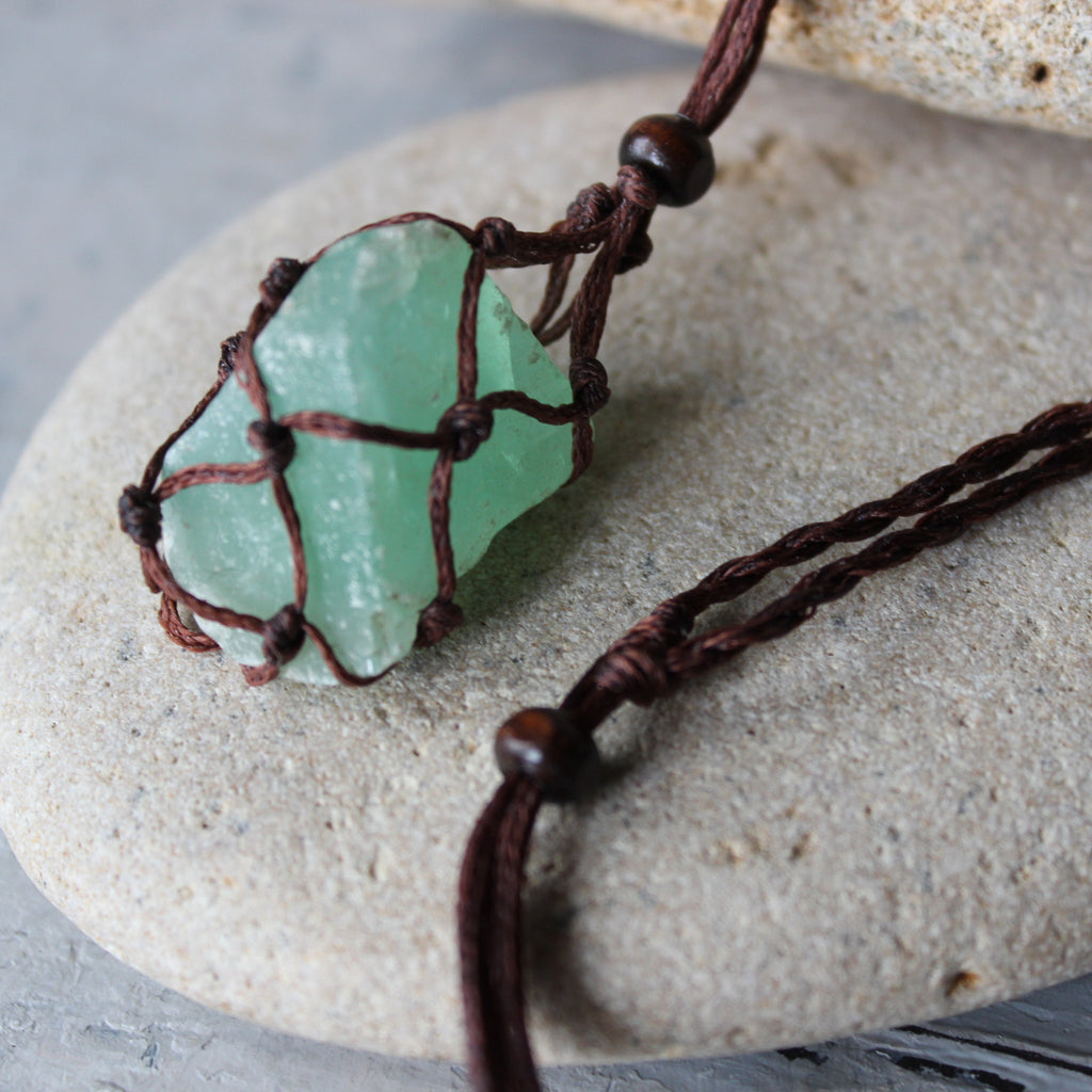 Empty Crystal Basket Necklaces