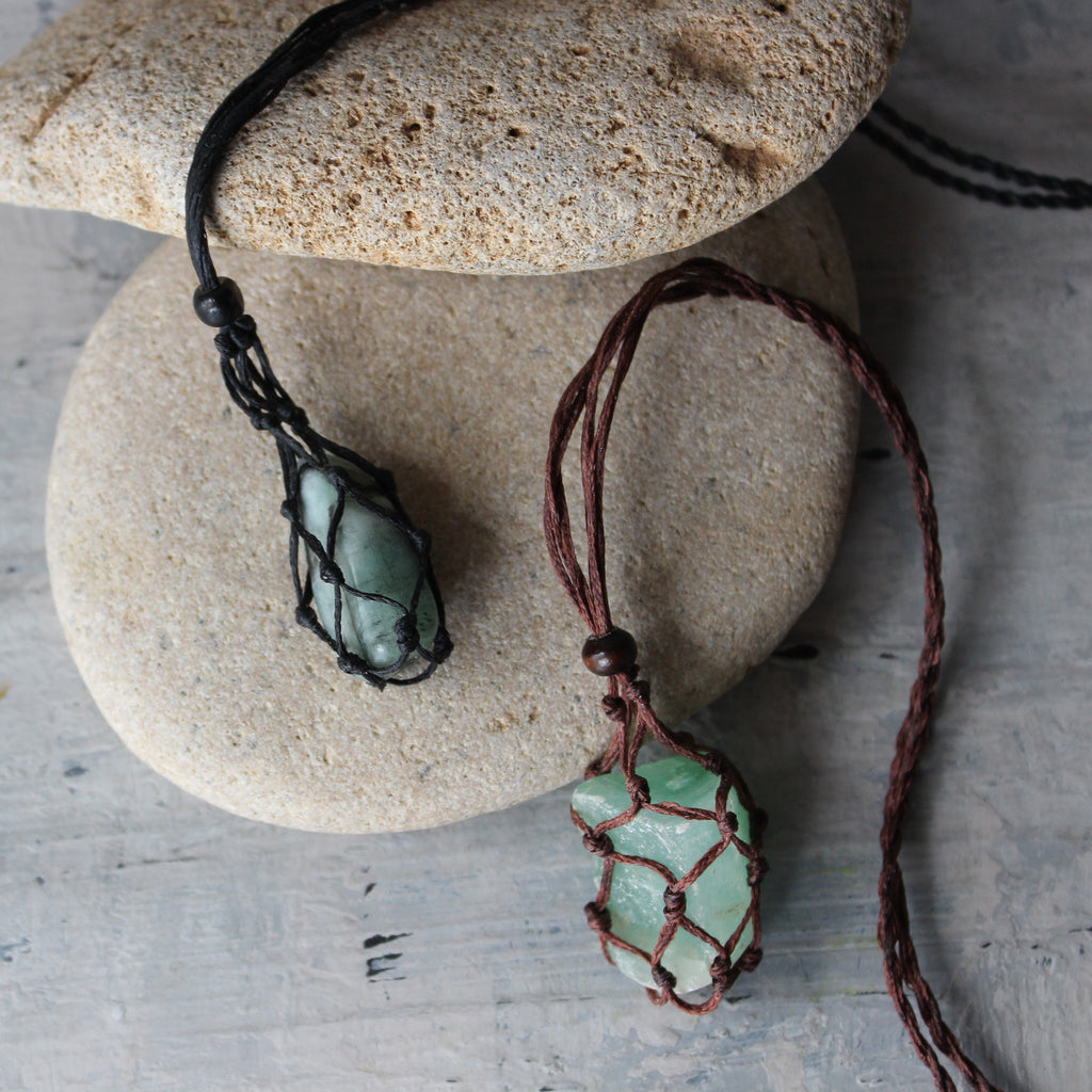 Empty Crystal Basket Necklaces