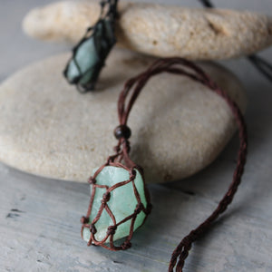 Empty Crystal Basket Necklaces