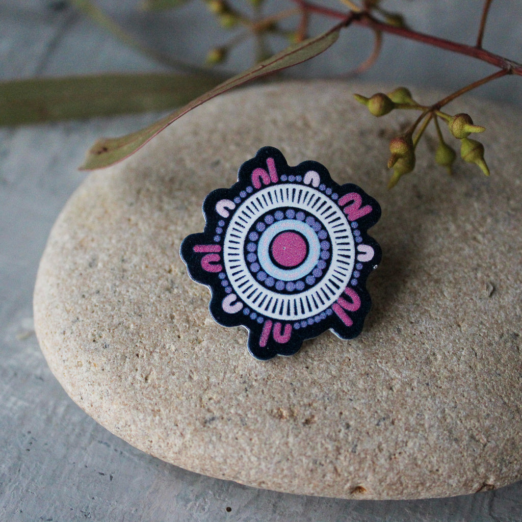 A Woman's Connection  Lapel Pin