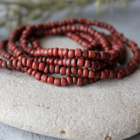 Glass Seed Bead Necklaces (4mm)