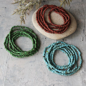 Glass Seed Bead Necklaces (4mm)