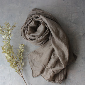 Botanical Dye Silk Scarves