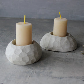 Faceted Candle Holders