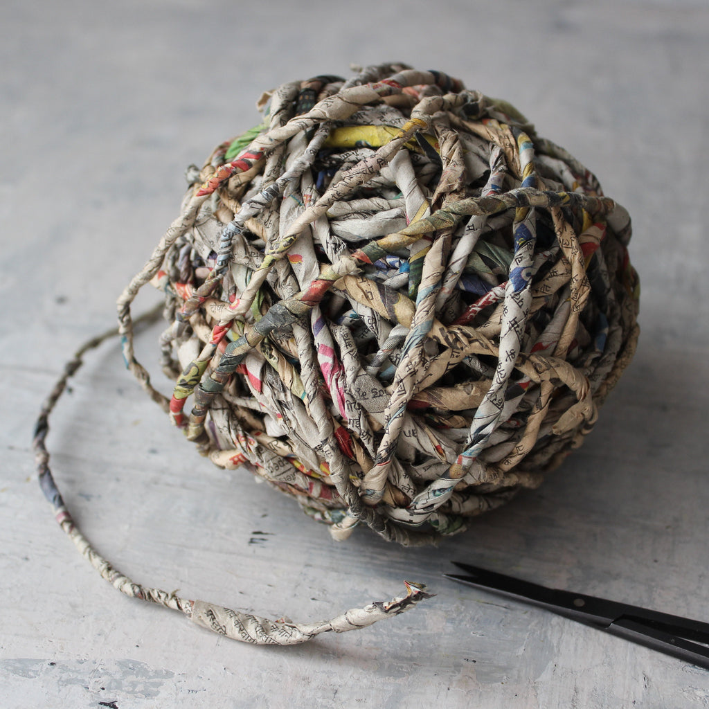 Indian Newspaper Yarn