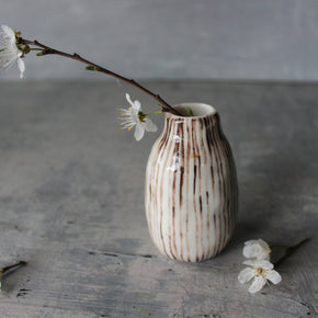Sepia Line Bud Vase