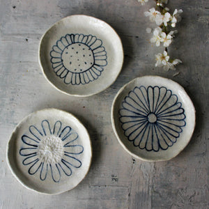 Little Ceramic Trays Painted Detail