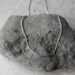 Silver Snake Chain Necklace