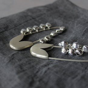 Silver Bell Safety Pin