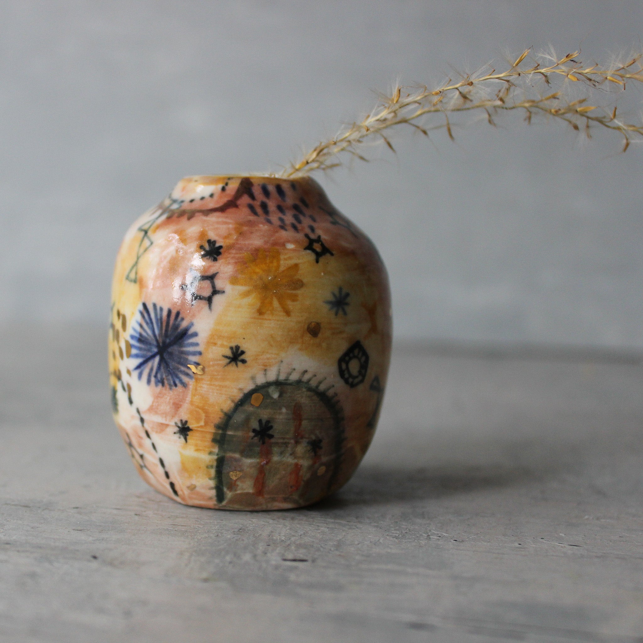 Stars & Cells Bud Vases