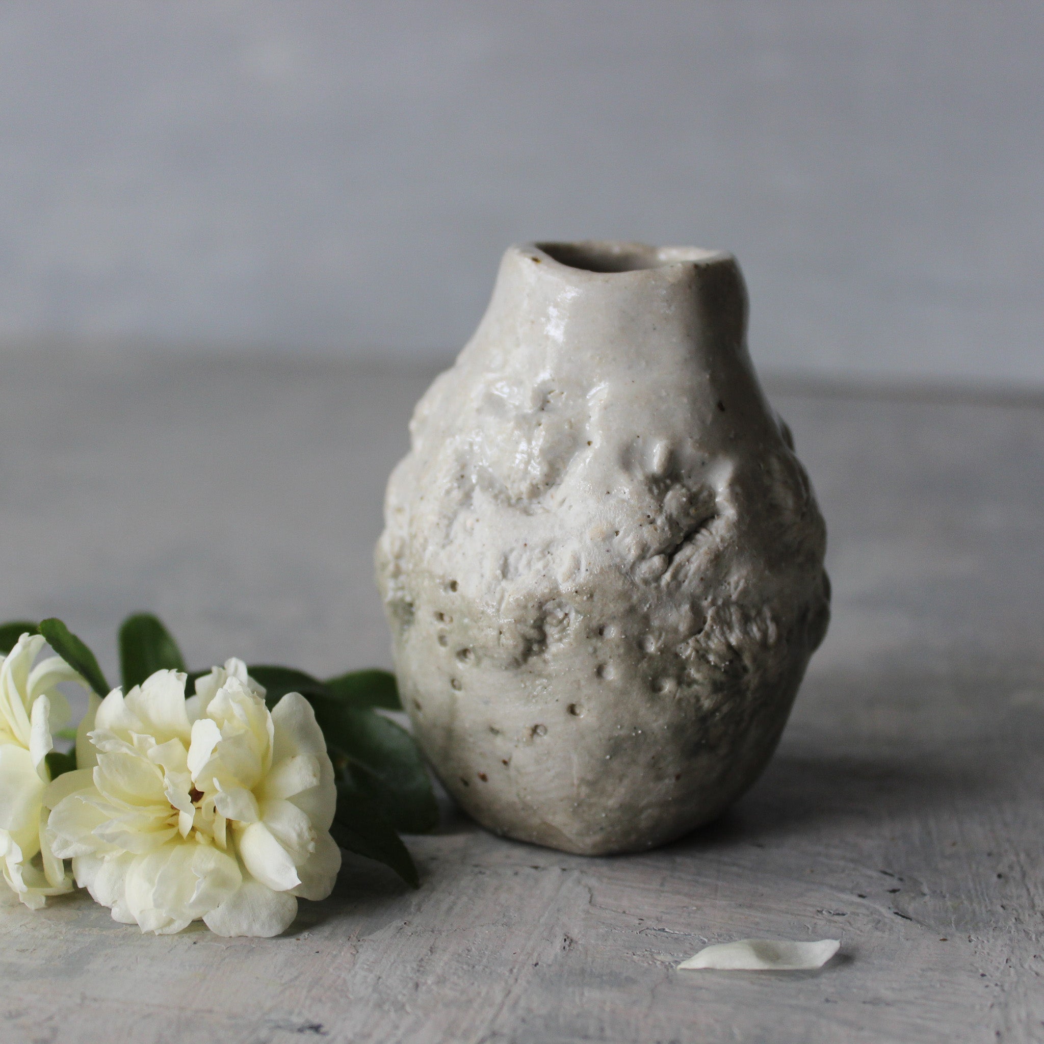 Little Marbled Ceramic Vases