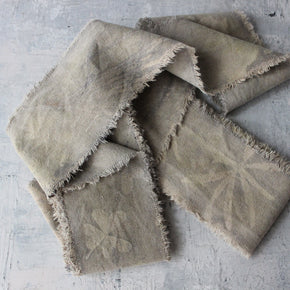 Eco-Print Calico Ribbon