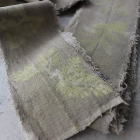 Eco-Print Calico Ribbon