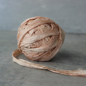 Botanical Dye Silk Ribbon