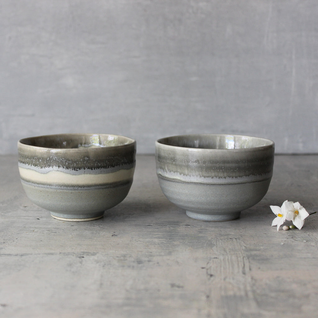 Shinko Nodate Matcha Tea Bowls