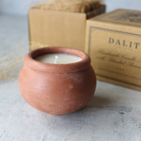 Terracotta Pot Beeswax Candles