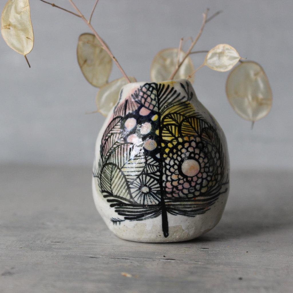 Little Painted Detail Vase #5