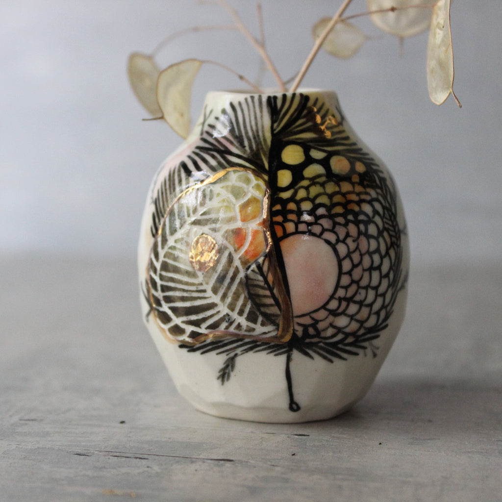 Little Painted Detail Vase #4