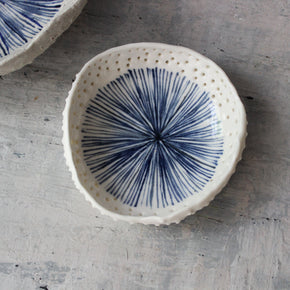Pierced Indigo Star Bowls