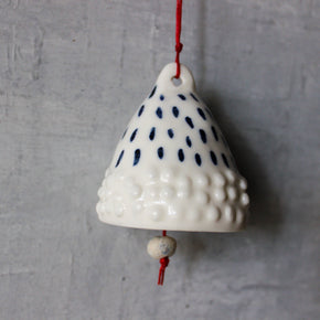 Porcelain Bells Blue Detail