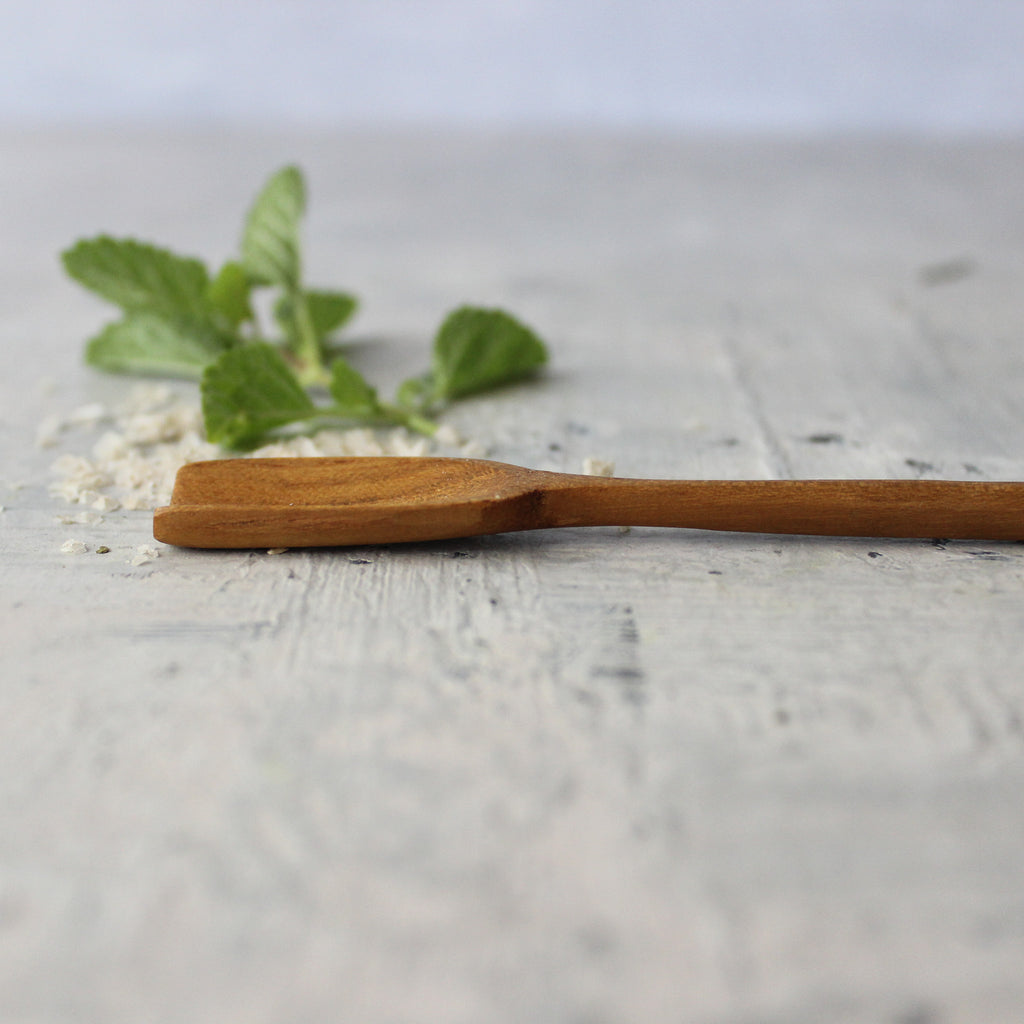 Teak Salt Spoons
