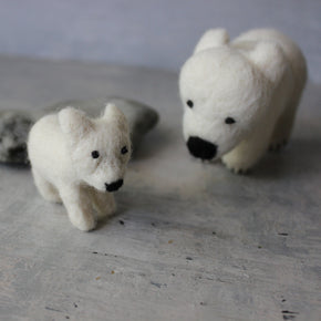 Felt Polar Bears