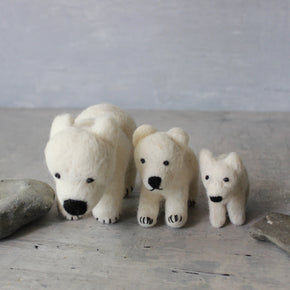 Felt Polar Bears