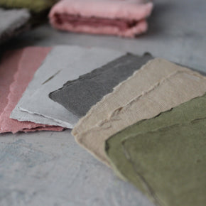 Naturally Dyed Artisan Paper Bundles