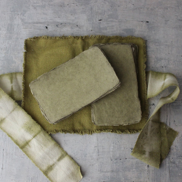 Naturally Dyed Artisan Paper Bundles