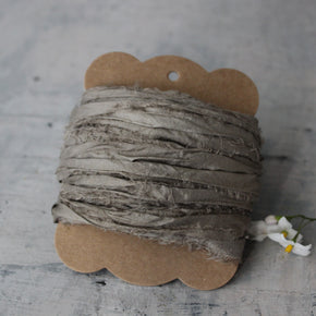 Botanical Dye Silk Ribbon
