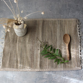 Handwoven Hemp Placemats