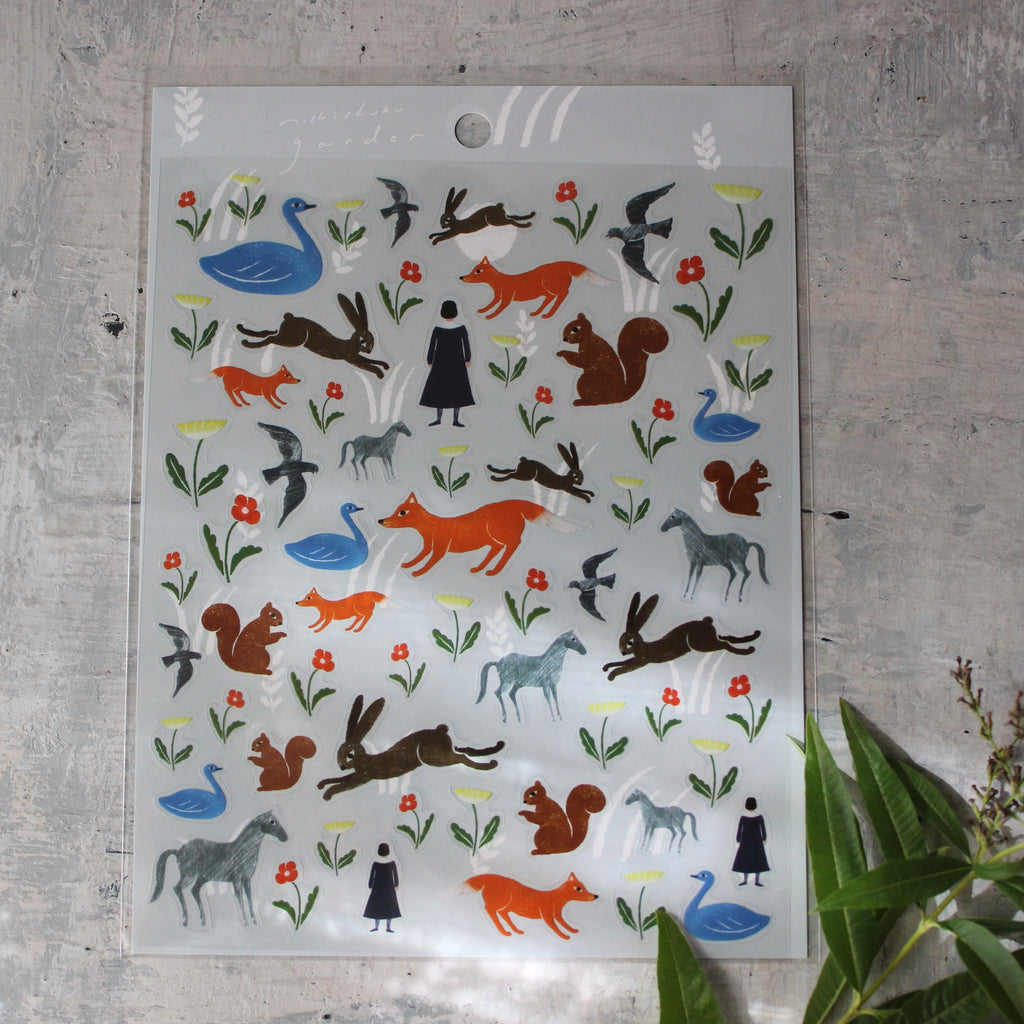 Garden Nishi Shuku Sticker Sheet