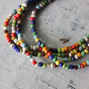 Glass Seed Bead Necklaces (4mm)