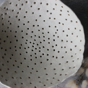 Pierced Ceramic Bowl