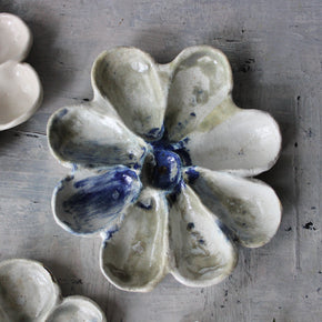 Ceramic Daisy Trinket Trays