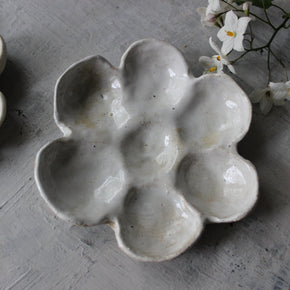 Ceramic Daisy Trinket Trays
