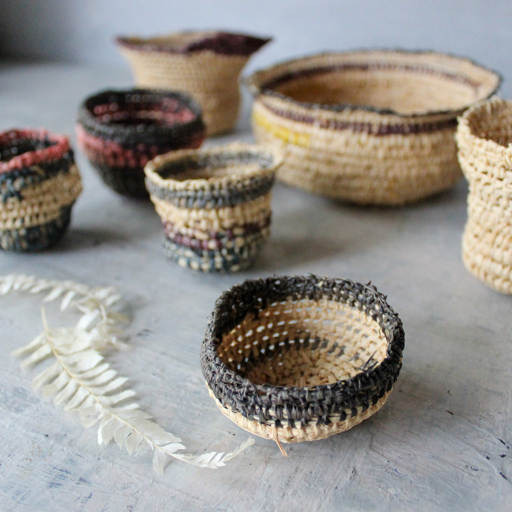 Local Handwoven Raffia Baskets