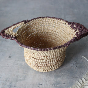 Local Handwoven Raffia Baskets