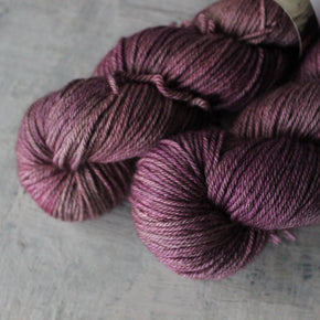 Yarn: Hand-dyed Silk/Merino/Yak 'Pressed Flowers'