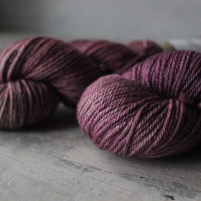Yarn: Hand-dyed Silk/Merino/Yak 'Pressed Flowers'