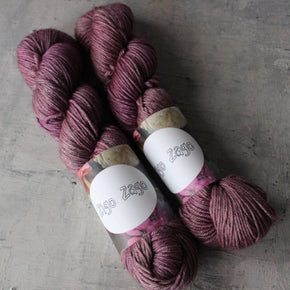 Yarn: Hand-dyed Silk/Merino/Yak 'Pressed Flowers'