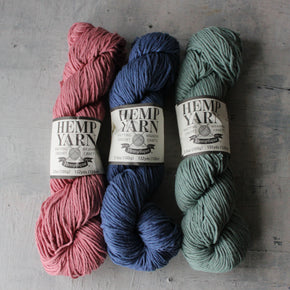 Hemp Yarn Colour Hanks