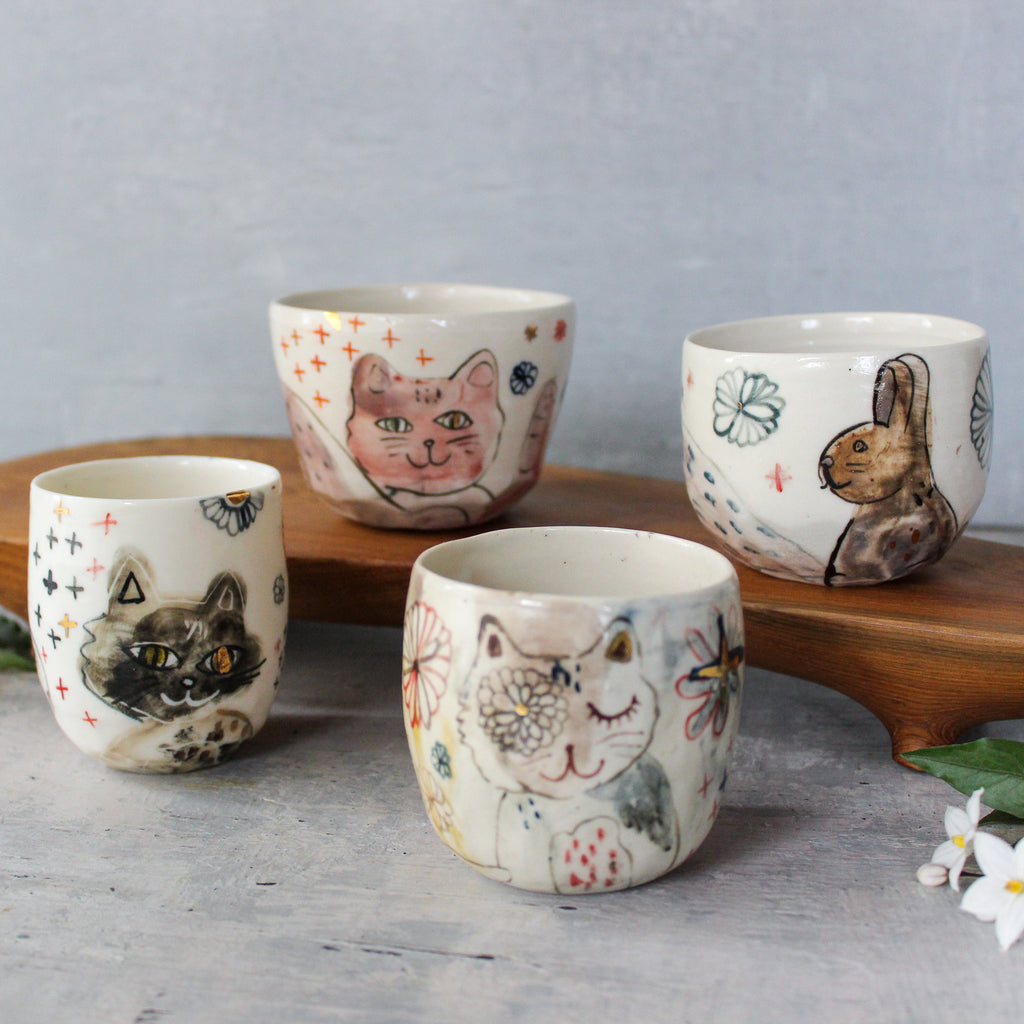 Katherine Wheeler Animal Cups